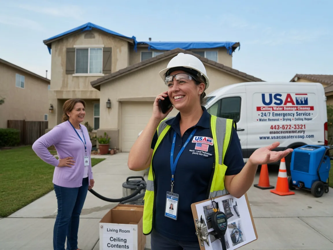 Ceiling Water Damage Restoration Pearblossom, CA FAQs